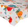 Oilcloth - Chrysanthemum White 208995N