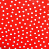 Oilcloth - Polka Dot Red and White 208995AT