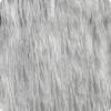 Luxury Faux Fur - Monkey Shag - Gray Frost 217032A