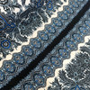 Stretch Matte Jersey Print - Henna Blue 246912C