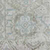 Home Decor SPECIAL - Chenille -White, Taupe, and Pale Blue 150150AG