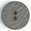 Brown Carved Polyester Button db-1022