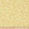 108 Wide Quilt Back - Vines Pale Yellow 230997G