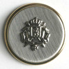 Gold and Silver Coat of Arms 30L Button DB-1752