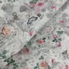 Pure Cotton Print - Vintage Scrapbook - Beige 209925HR