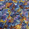 Pure Cotton Prints - Geo Abstract Tide Metallic - Multi 209924MG