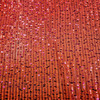 All Over Sequins CLEARANCE -  Iridescent Red Sequin on Mesh 242203J