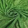All Over Sequins CLEARANCE - Green with Iridescent 242203BV