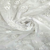 Embellished Tulle Off White 203417AB