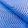 Pima Cotton Shirting - Blue with Red