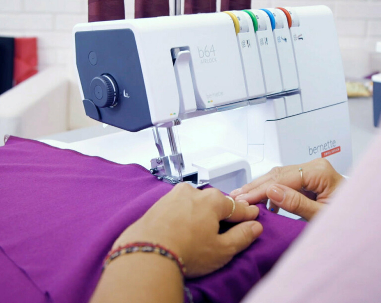 Bernette 64 Airlock Serger/Overlock Machine | G Street Fabrics