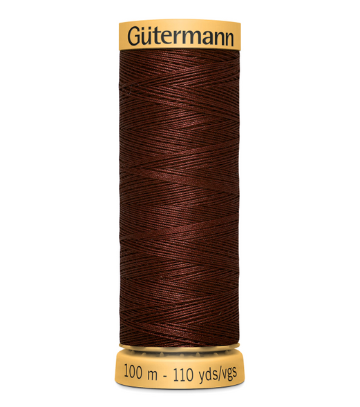 Natural Cotton 100 - Dark Mahogany