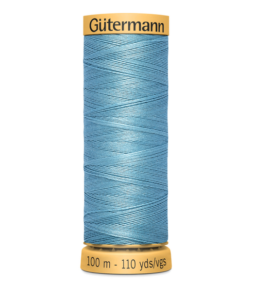 Natural Cotton 100 - Silver Blue