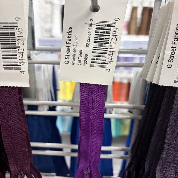 Invisible Zipper 8" - 526 Tahiti 122499