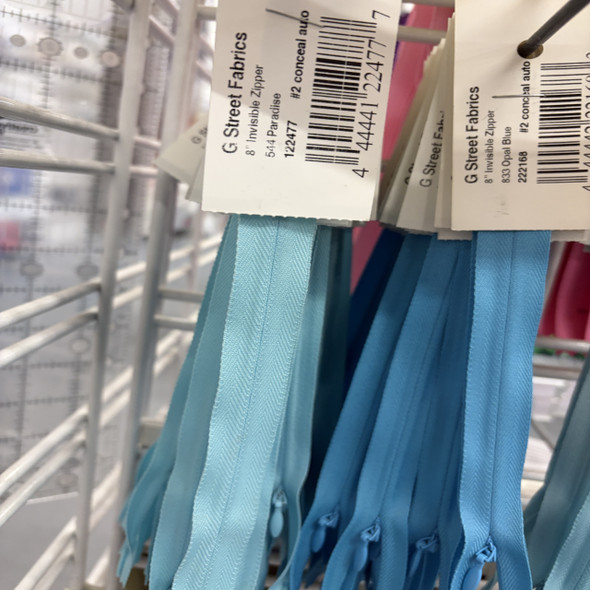 Invisible Zipper 8" - 544 Paradise 224777