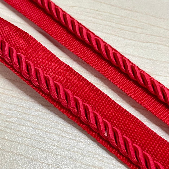 Twisted Lipcord Trim - Emmerson Red 246921A