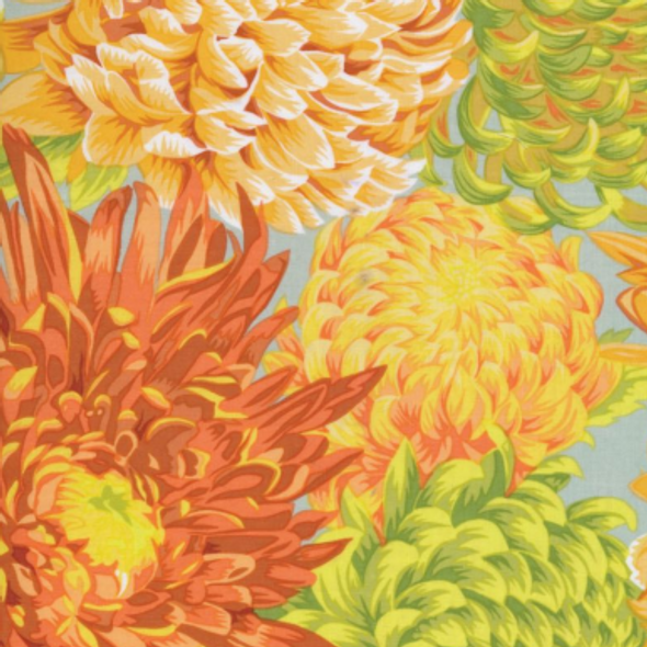 Kaffe Fassett Collection - Japanese Chrysanthemum Yellow 209925EE