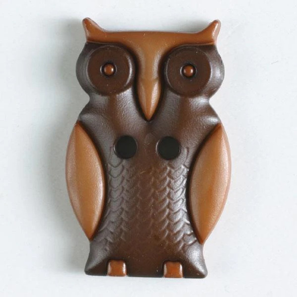 Brown Owl Novelty 40L Button DB-1556