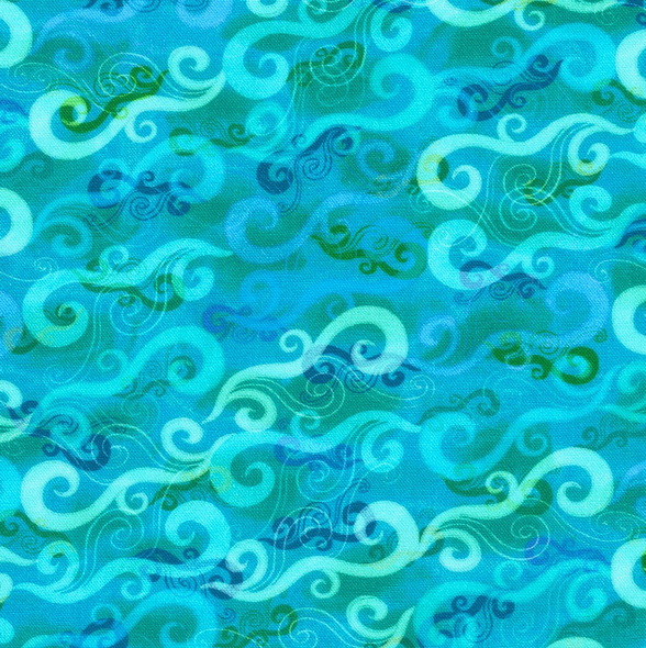 Oceanica - Waves Teal