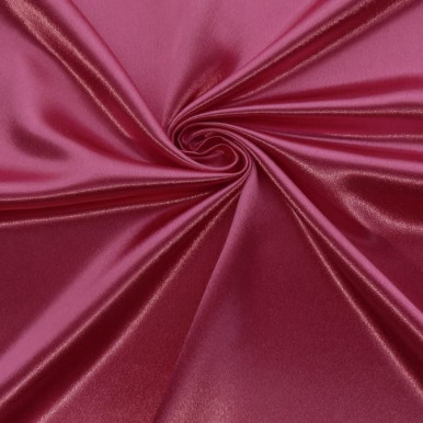 Heavy Crepe Back Satin - Fuchsia 206642AB