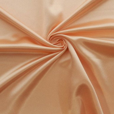 Heavy Crepe Back Satin - Peach 206642AS