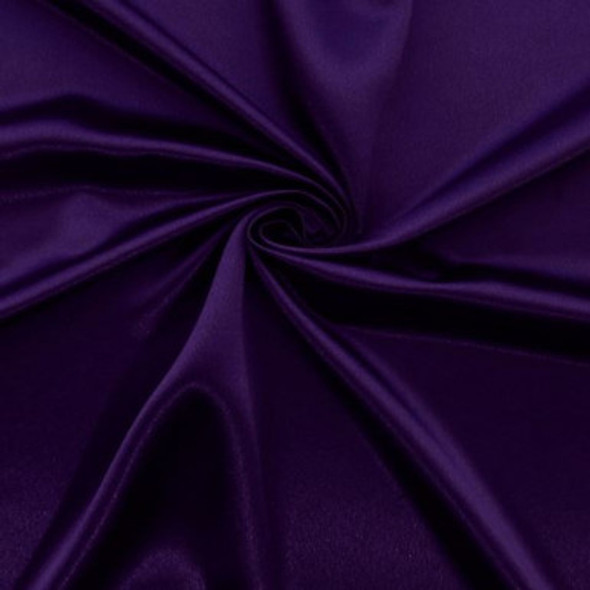 Heavy Crepe Back Satin - Purple 245193AV