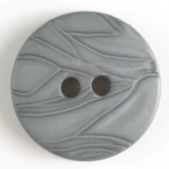Gray Textured Polyamide 45L Button DB-0392