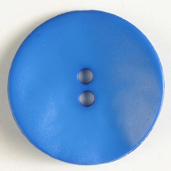 Round Warped Blue Polyamide Lg Buttons