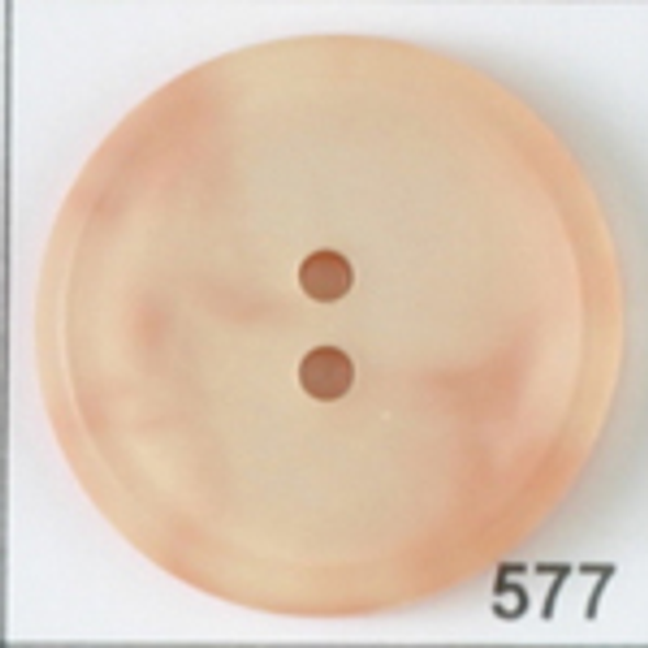 Marbled Pale Pink Polyester 40L Button DB-0577
