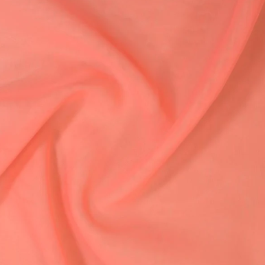 Polyester Chiffon - Fiesta Coral 206002M