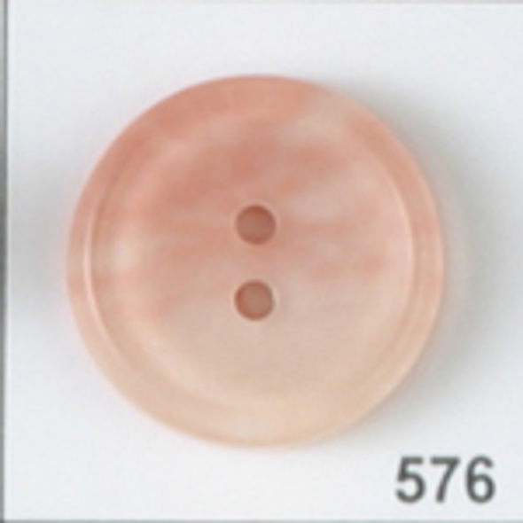 Marbled Pale Pink Polyester 30L Button DB-0576