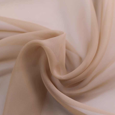 Polyester Chiffon - Pecan 206002AB