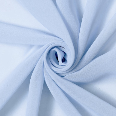 Polyester Chiffon - Resort Blue 206002AG