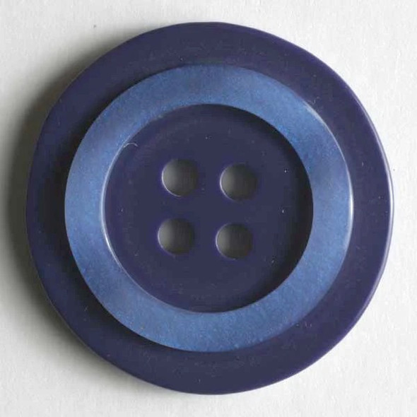 Dark Blue 4-Hole 40L Button DB-1353