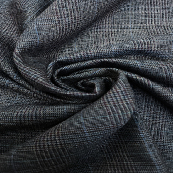 Wool Suiting Special - Dark Gray 214432W