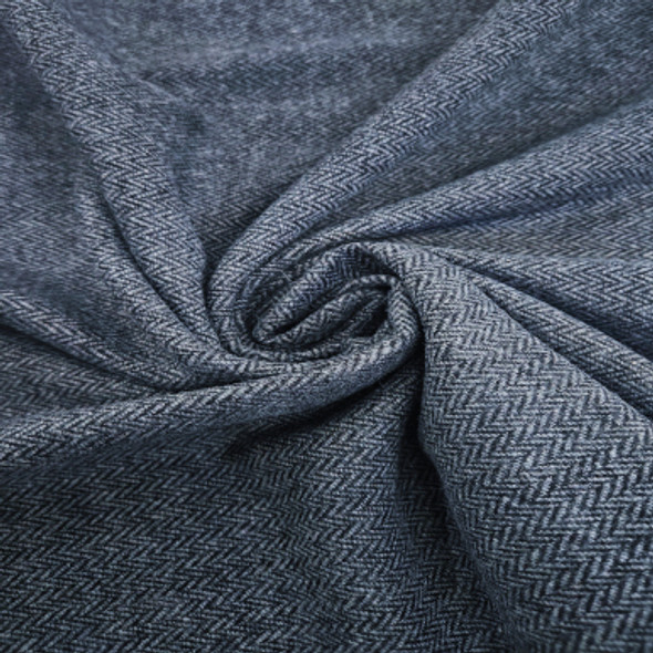 Wool Suiting Special - Blue and Black AM 214432AM