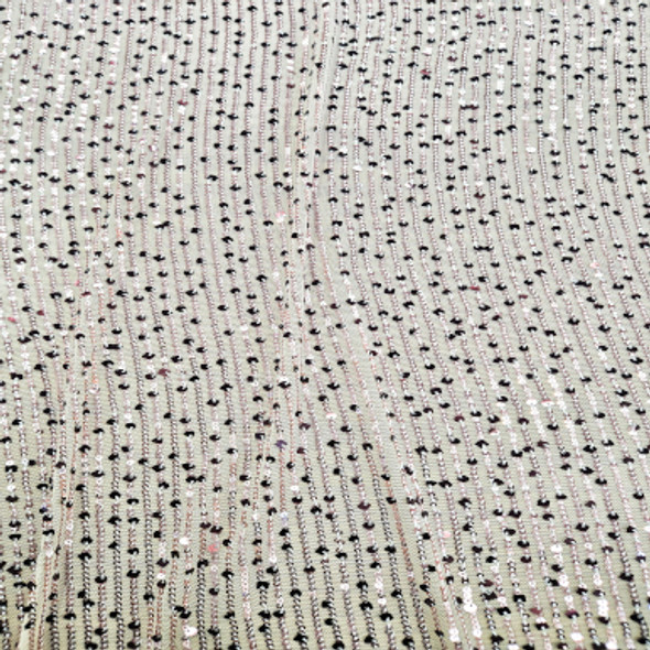 All Over Sequins CLEARANCE - Iridescent Cream