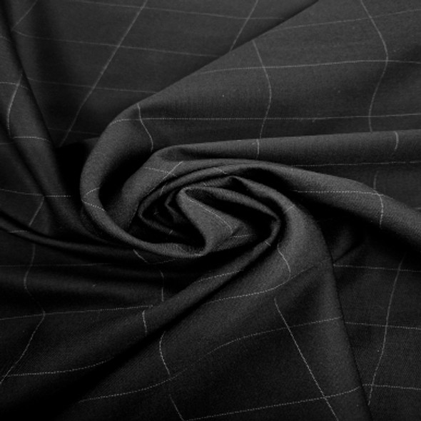 Wool Suiting Special - Black P 187138P