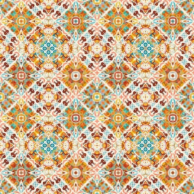 Quilt Room Kitties - Orange 223707ES
