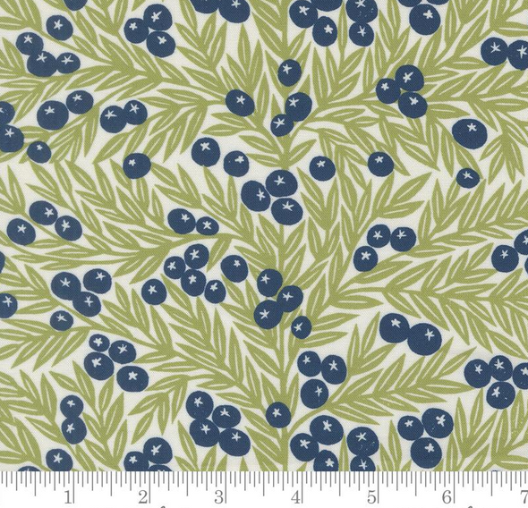 Garden Series - Blueberries Novelty - Cream 223707FC