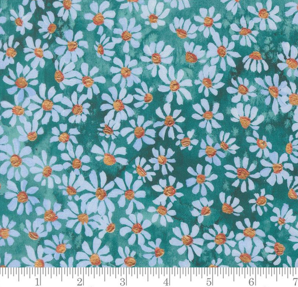 Soulstice Turquoise - Bitty Pretty Florals Watercolor 223707FW
