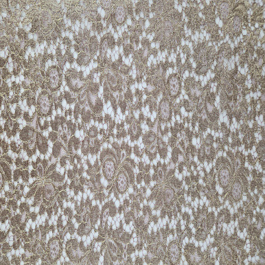 French Leavers Lace - Cerise 204700B