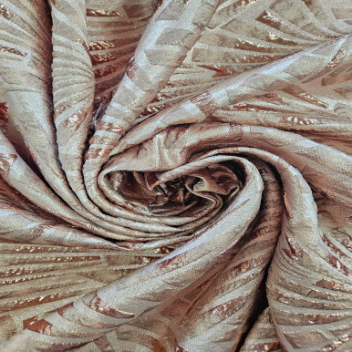 Metallic Brocade - Rose Gold 219620AA