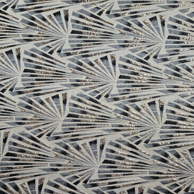 Metallic Brocade - Black 219620AB