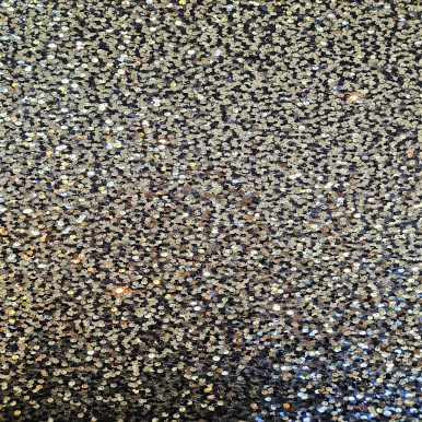 All Over Sequins CLEARANCE - Black and Gold 242203CN