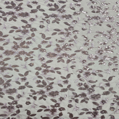 Embroidered Tulle - Malva 227613AL