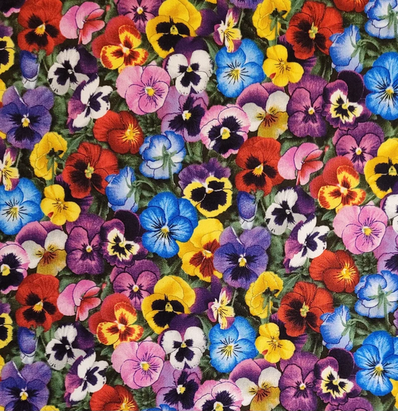 Grandpa's Pansies - Multi Pansies