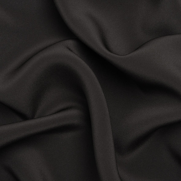 Silk Crepe De Chine - Deep Expresso 022 214865Y