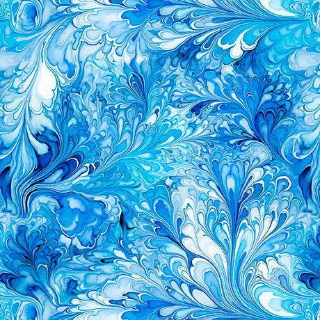 Swan Song Water Splash Blue 223707NW