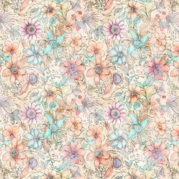108" Wide Quilt Back - Enchanted 201151P